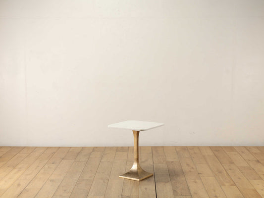 マーブルトップサイドテーブル