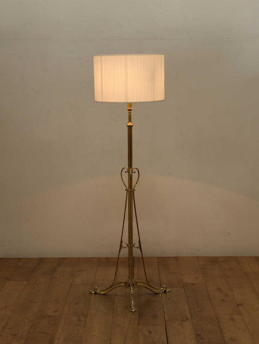 ブラスフロアランプ