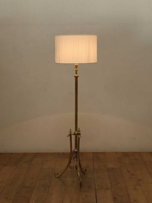 ブラスフロアランプ