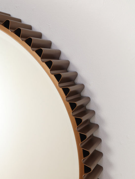 ノッチドウォールミラー