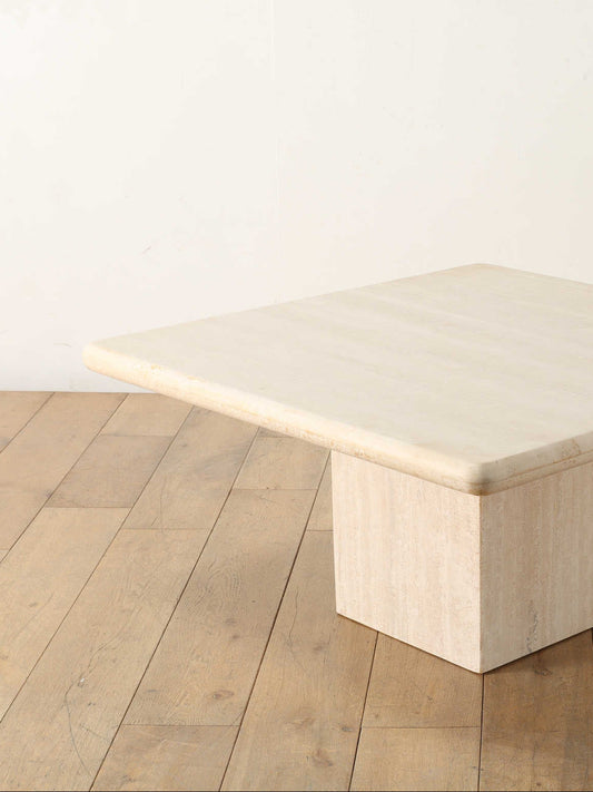 トラバーチンコーヒーテーブル