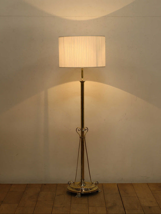 ブラスフロアランプ