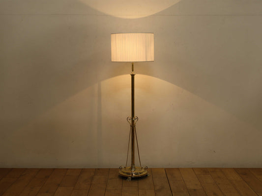 ブラスフロアランプ