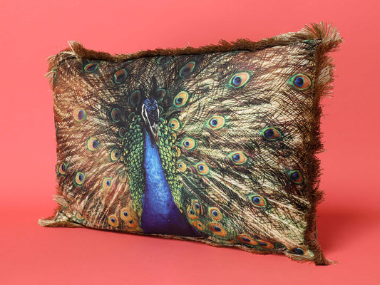 ピーコッククッション