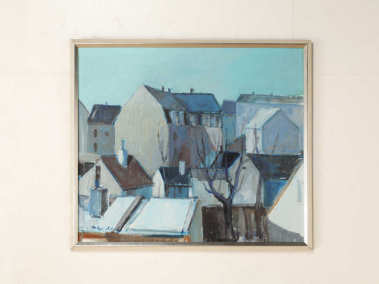 Børge Ibsen オイルペインティング