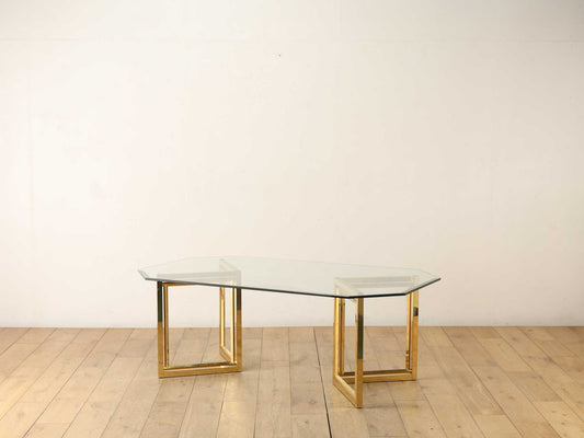 グラストップコーヒーテーブル