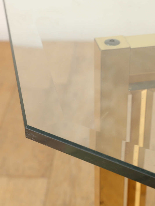 グラストップコーヒーテーブル