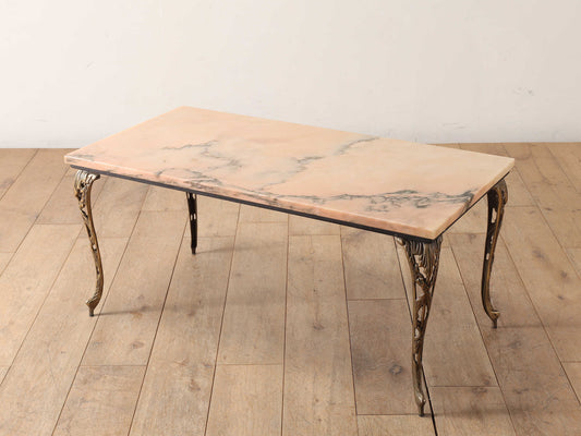 マーブルトップコーヒーテーブル