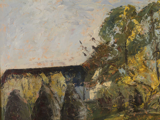 Folmer Bonnén オイルペインティング