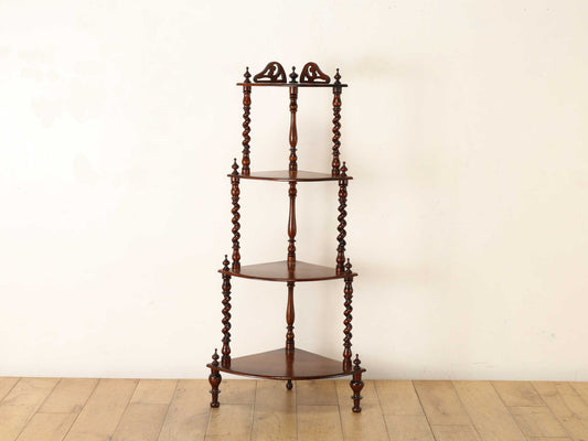 ヴィクトリアンコーナーシェルフ