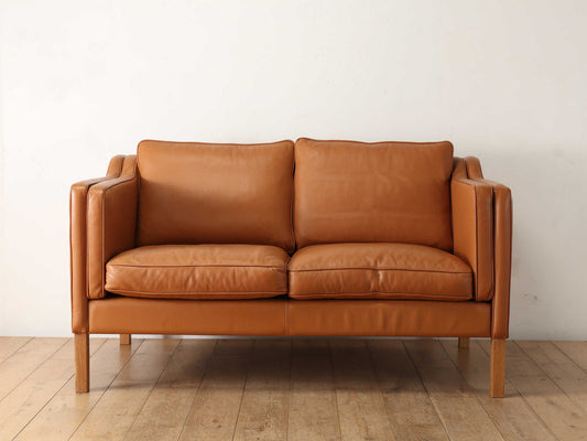 レザー2シーターソファ