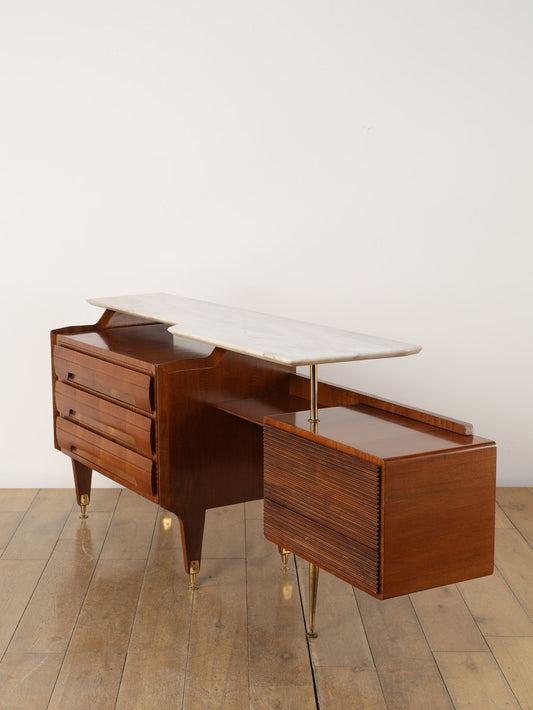 イタリアンマーブルトップサイドボード