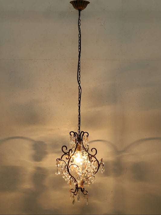 シャンデリア ピンク