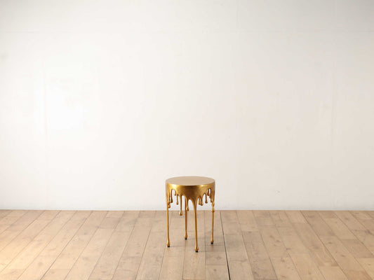 サイドテーブル ゴールド