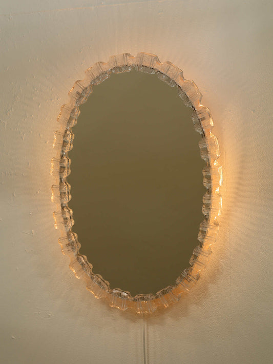 ウォールミラーwithランプ