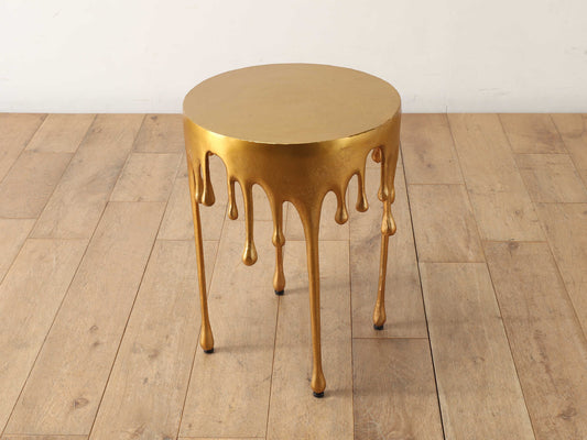 サイドテーブル ゴールド