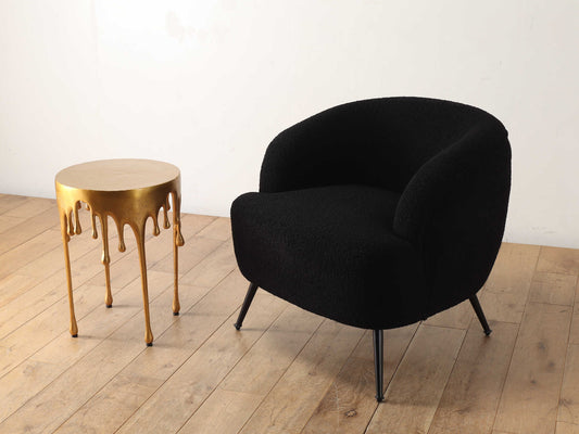 アームチェア JUNA ブラック