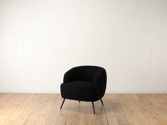 アームチェア JUNA ブラック