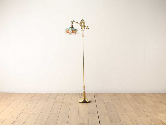ブラスフロアランプ