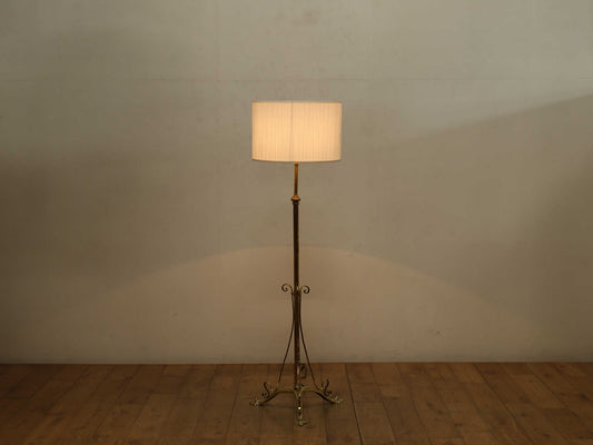ブラスフロアランプ