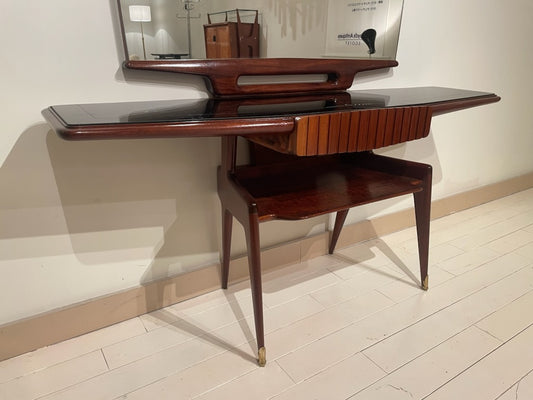 イタリアンウォールミラー with コンソール