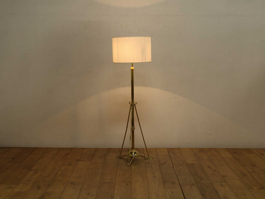 ブラスフロアランプ