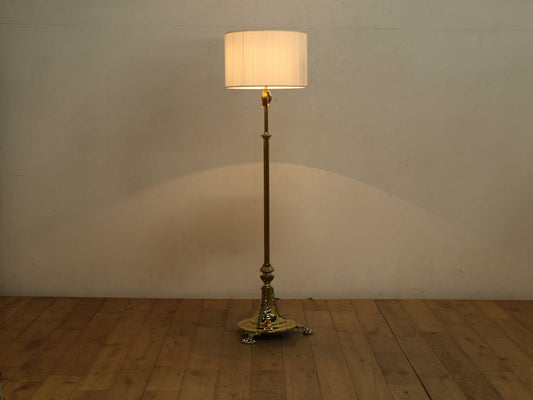 ブラスフロアランプ
