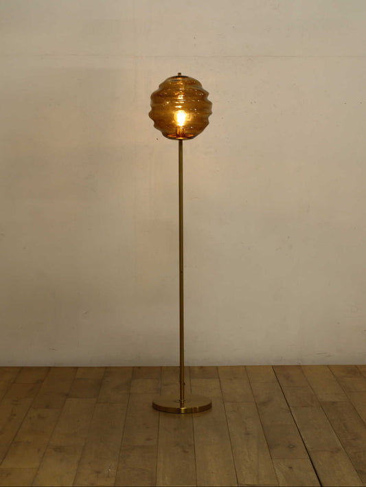 フロアランプ ハニカム