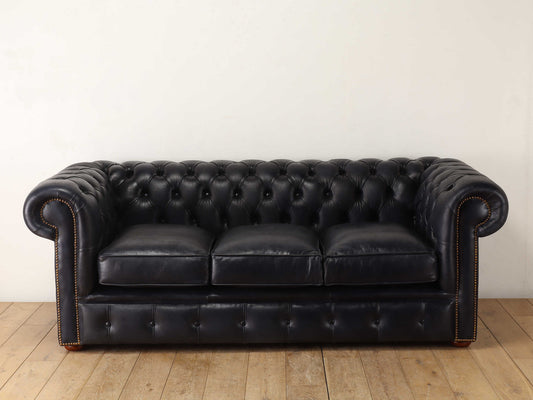 チェスターフィールド3シーターソファ
