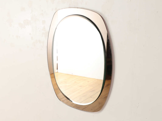 イタリアングラスウォールミラー