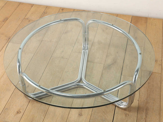 イタリアングラストップコーヒーテーブル