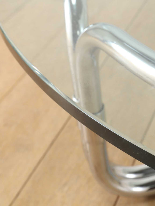 イタリアングラストップコーヒーテーブル