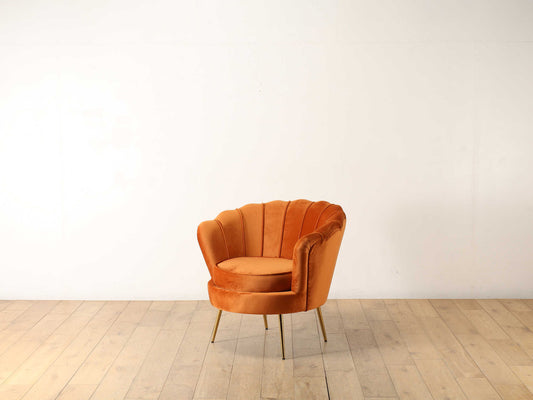 アームチェア ブラウン AUDREY