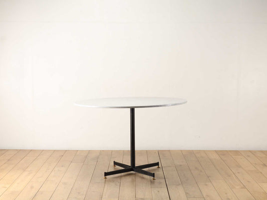 イタリアンマーブルトップラウンドテーブル