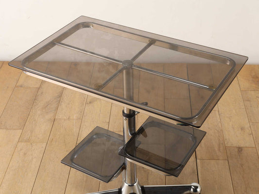 ALLEGRI ARREDAMENTIクロムトロリーサイドテーブル