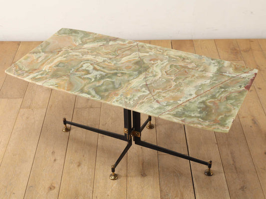 イタリアンマーブルトップコーヒーテーブル