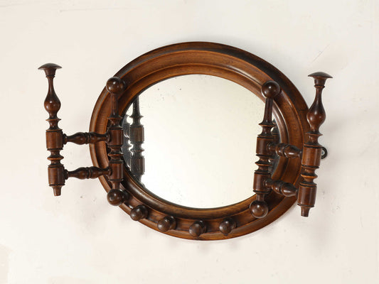 ウォールミラーwithフック