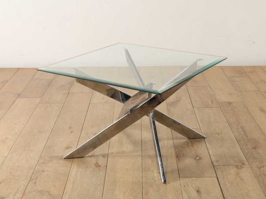 グラストップコーヒーテーブル