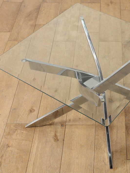 グラストップコーヒーテーブル