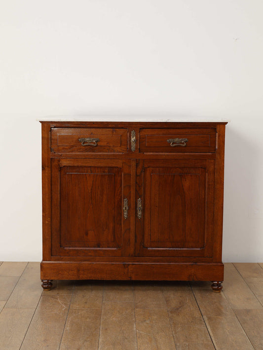 マーブルトップサイドボード