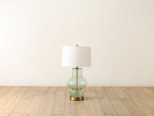 グラステーブルランプ グリーン