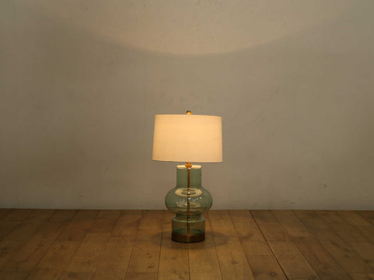グラステーブルランプ グリーン