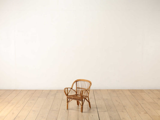 イタリアンキッズバンブーアームチェア