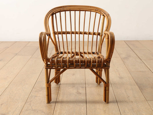 イタリアンキッズバンブーアームチェア