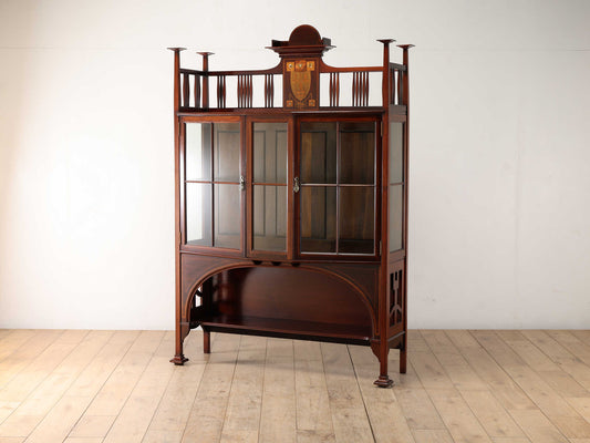 アールヌーヴォーディスプレイキャビネット