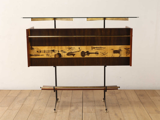 LUIGI SCREMIN for LA PERMANENTE MOBILI CANTU バーカウンターwith スツール