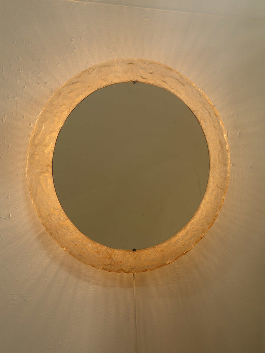 ウォールミラーwithランプ