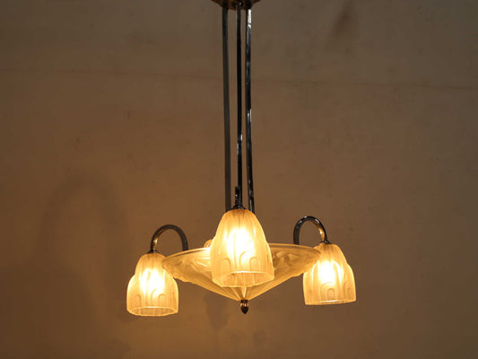 アールデコシーリングランプ