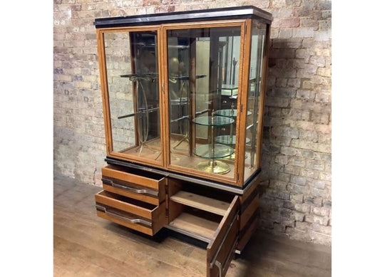 アールデコショップキャビネット