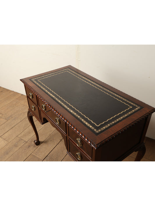 WARING & GILLOW レザートップデスク